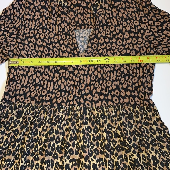 Anthropologie Maeve “Juno” Leopard Print Dress - Women’s Size Large - Picture 7 of 11